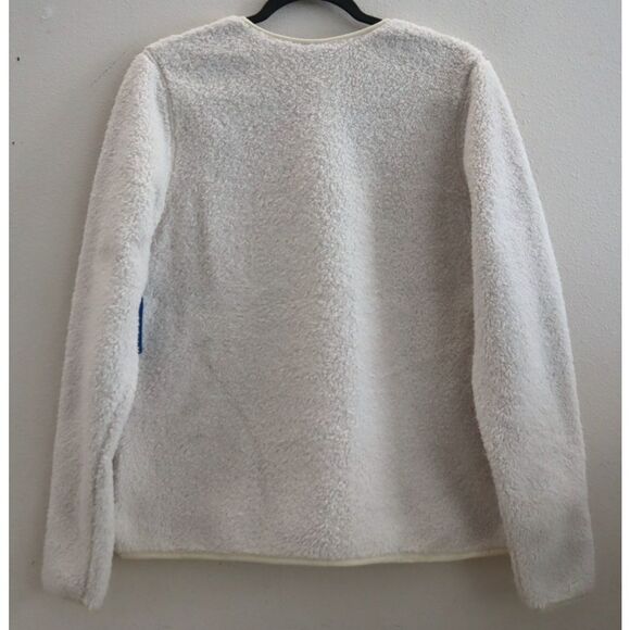 Columbia 1958651-192 Women Sz L Ivory West Bend Fleece Crew Neck Sweatshirt - Picture 2 of 10